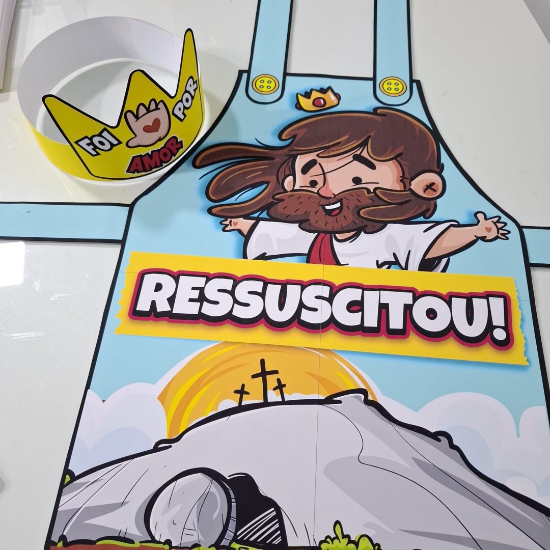 KIT APRESENTAÇÃO PÁSCOA - RESSUSCITOU