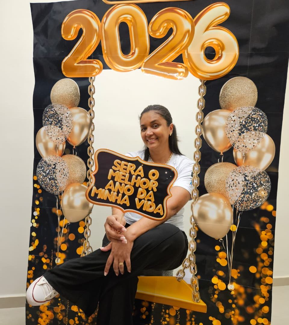 MOLDURA GIGANTE BALANÇO - FELIZ 2026 - PLAQUINHA