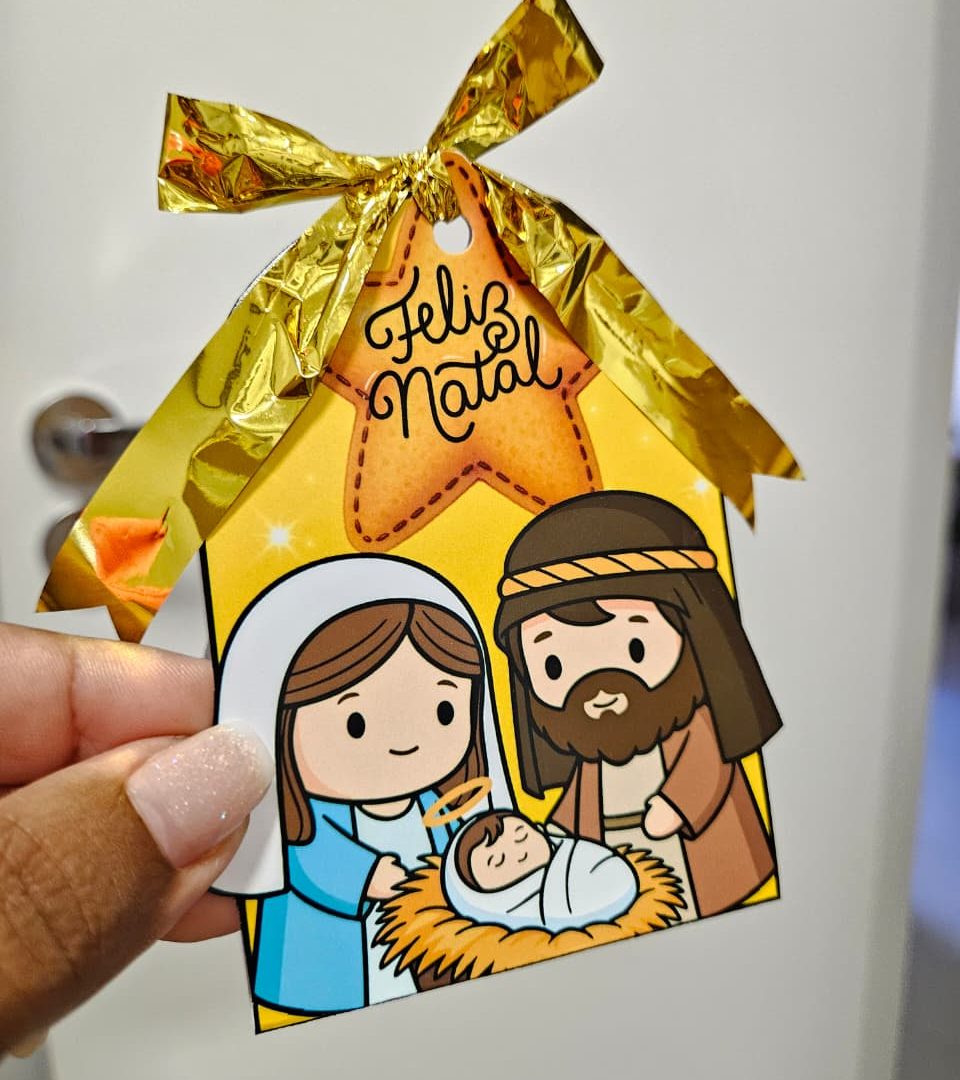 LEMBRANCINHA PRESÉPIO DE NATAL