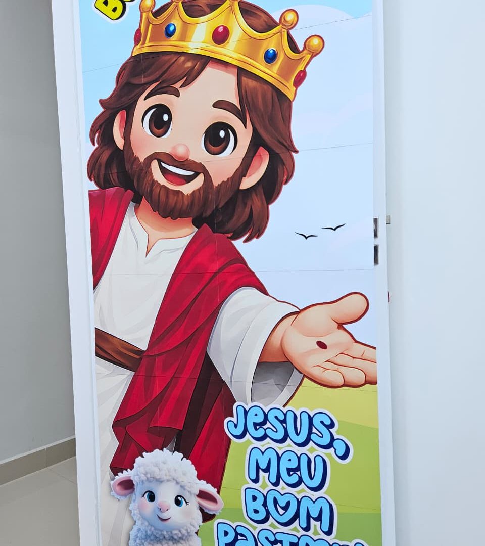 CARTAZ DE PORTA JESUS, MEU BOM PASTOR
